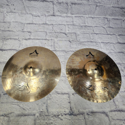 Zildjian 14 A Custom Mastersound Hi Hat Cymbal Pair