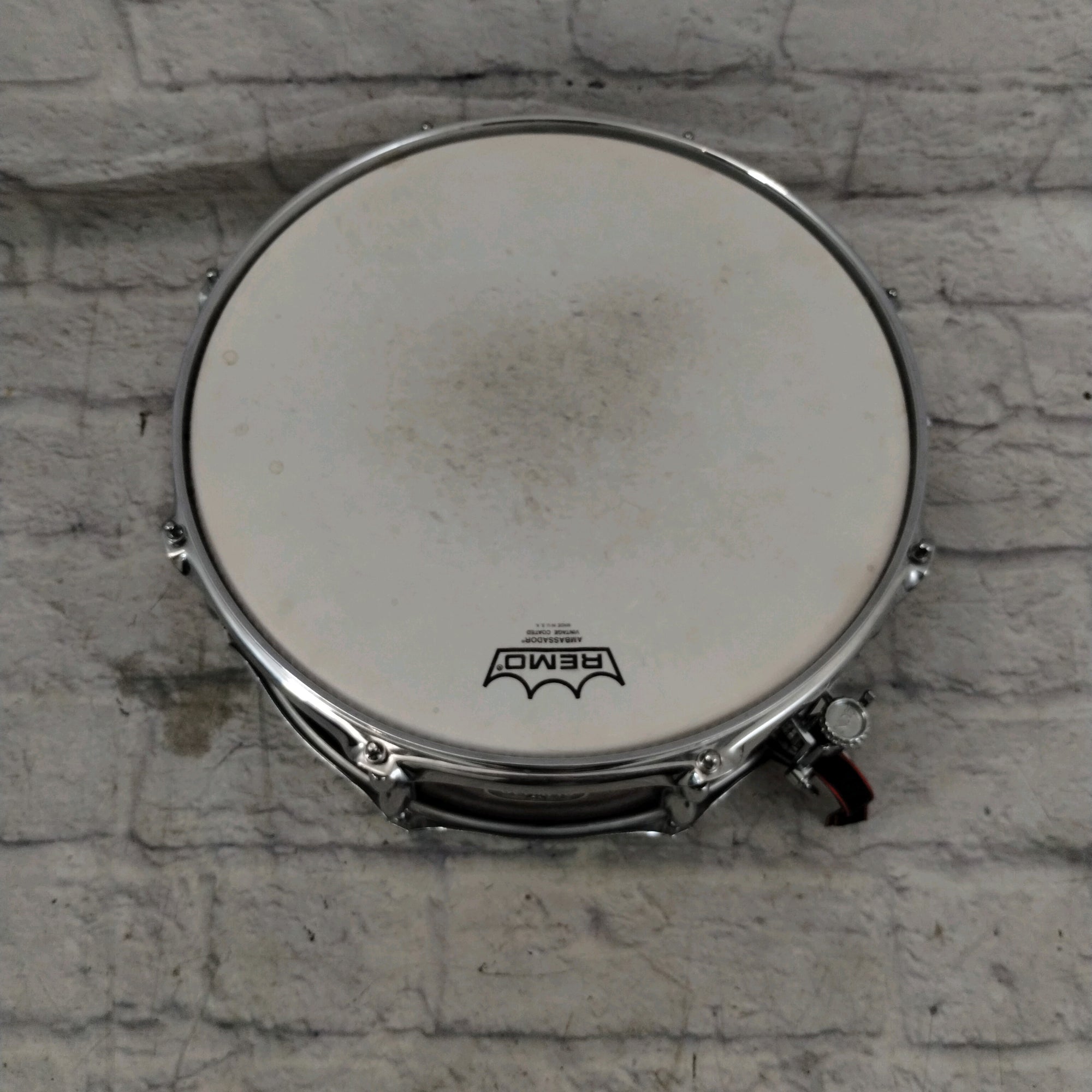 Vintage Olympic Snare Drum Silver Sparkle 5 x 14