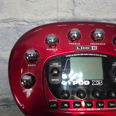Line 6 POD X3 Effects Pedals