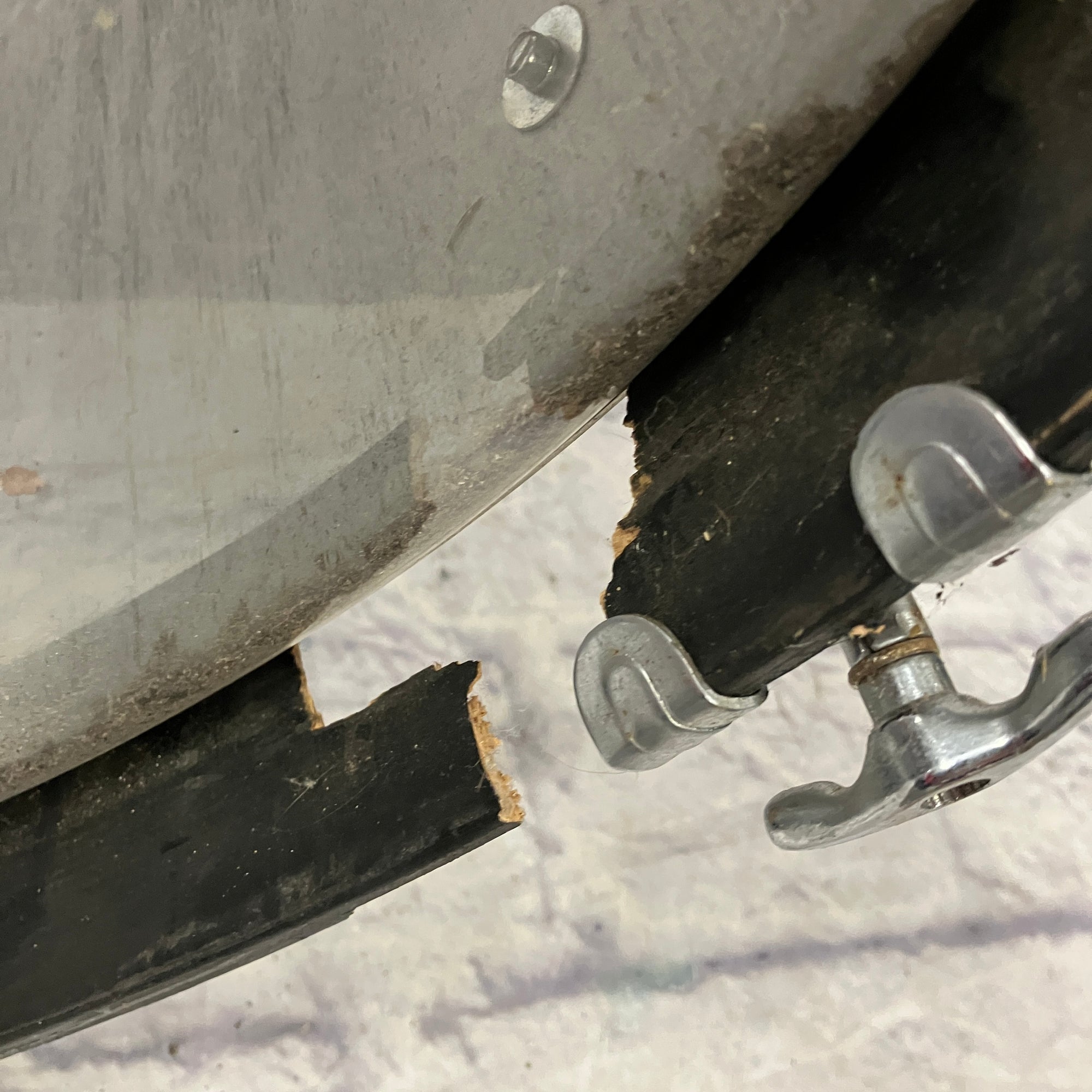 Ludwig Rocker Series Black 22 x 13 Inch Bass Drum