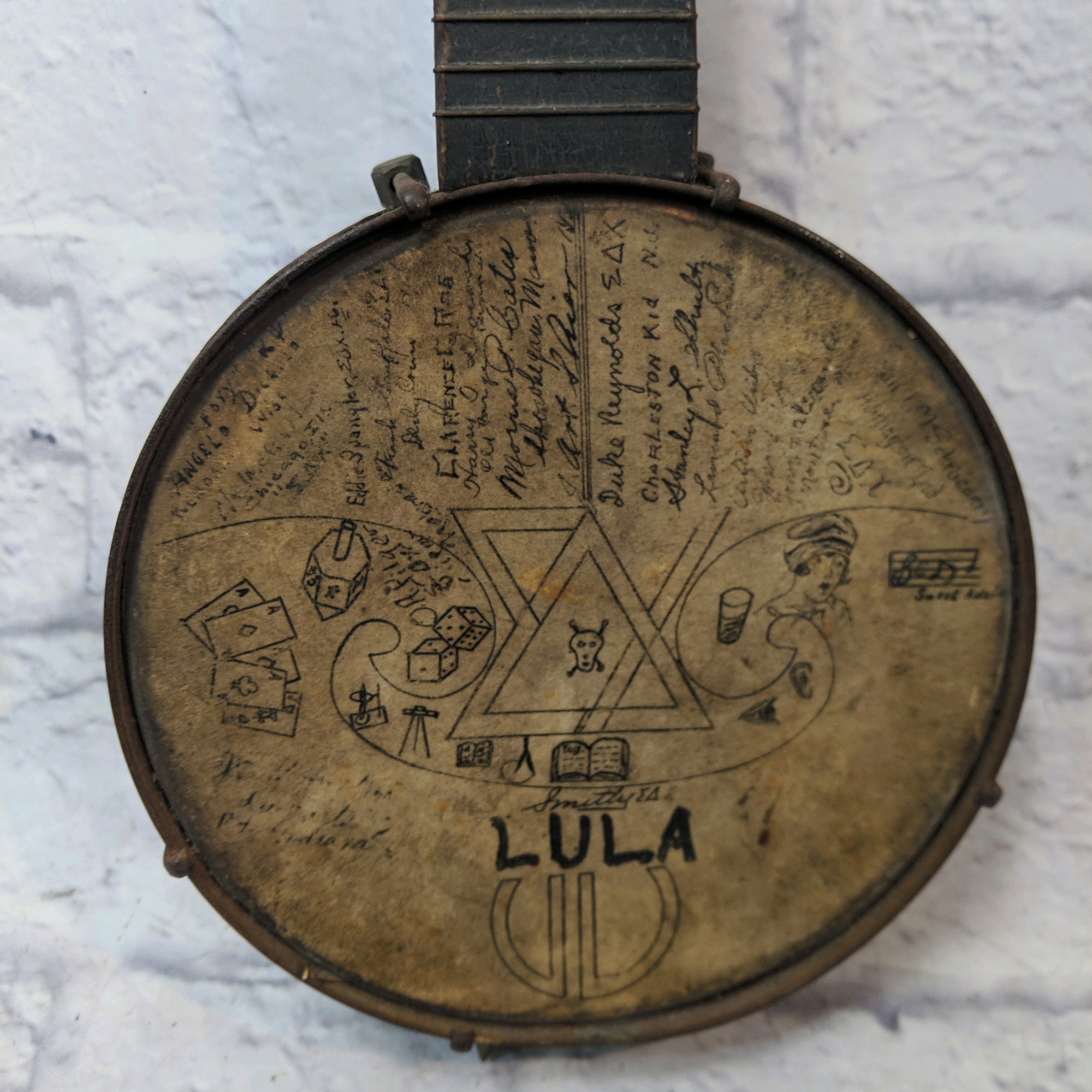Stella Vintage Banjolele 1920s 1930s Alpha Xi Epsilon