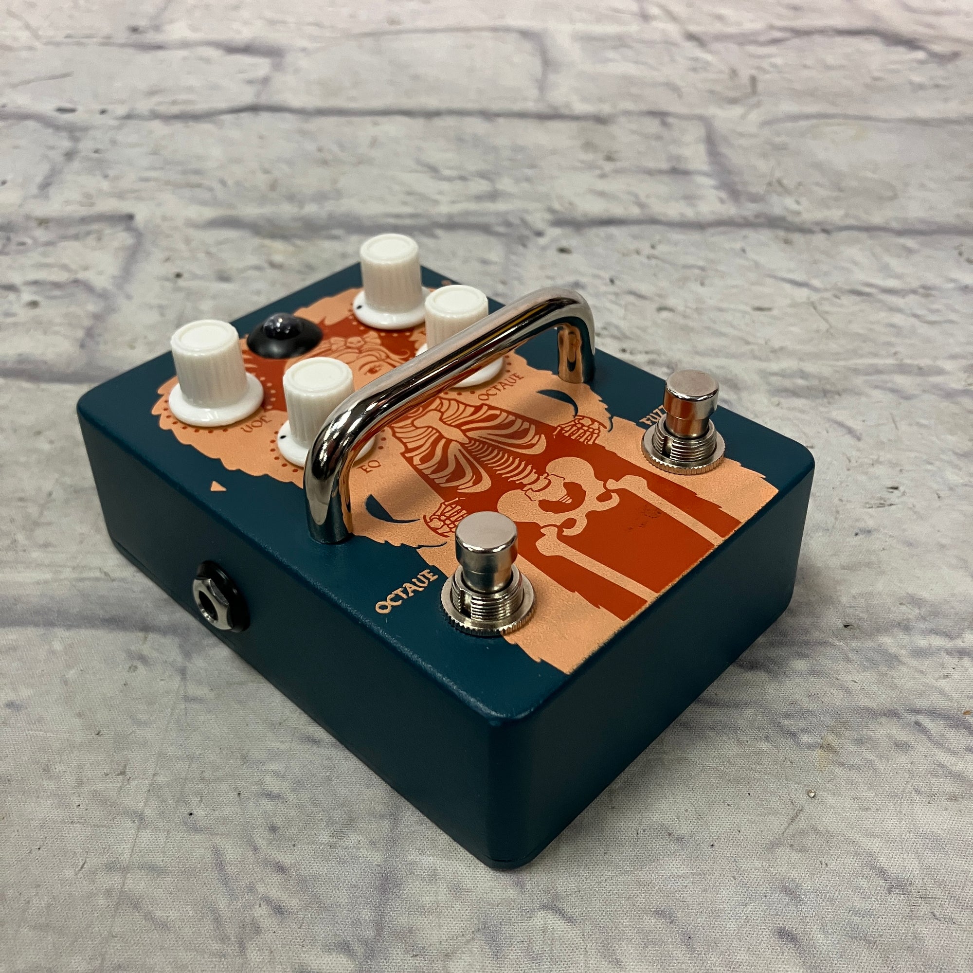 Orange Fur Coat Octave Fuzz Pedal
