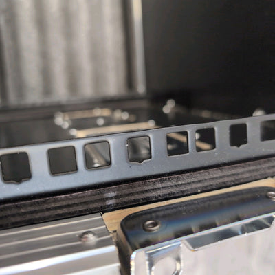 Deep 6U Rack Flight Case 27.5" x 12" x 21"