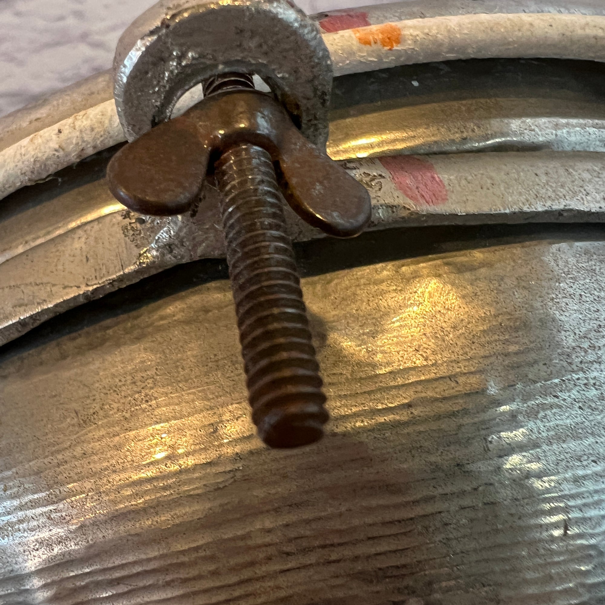 Unknown 8 Inch Metal Doumbek.