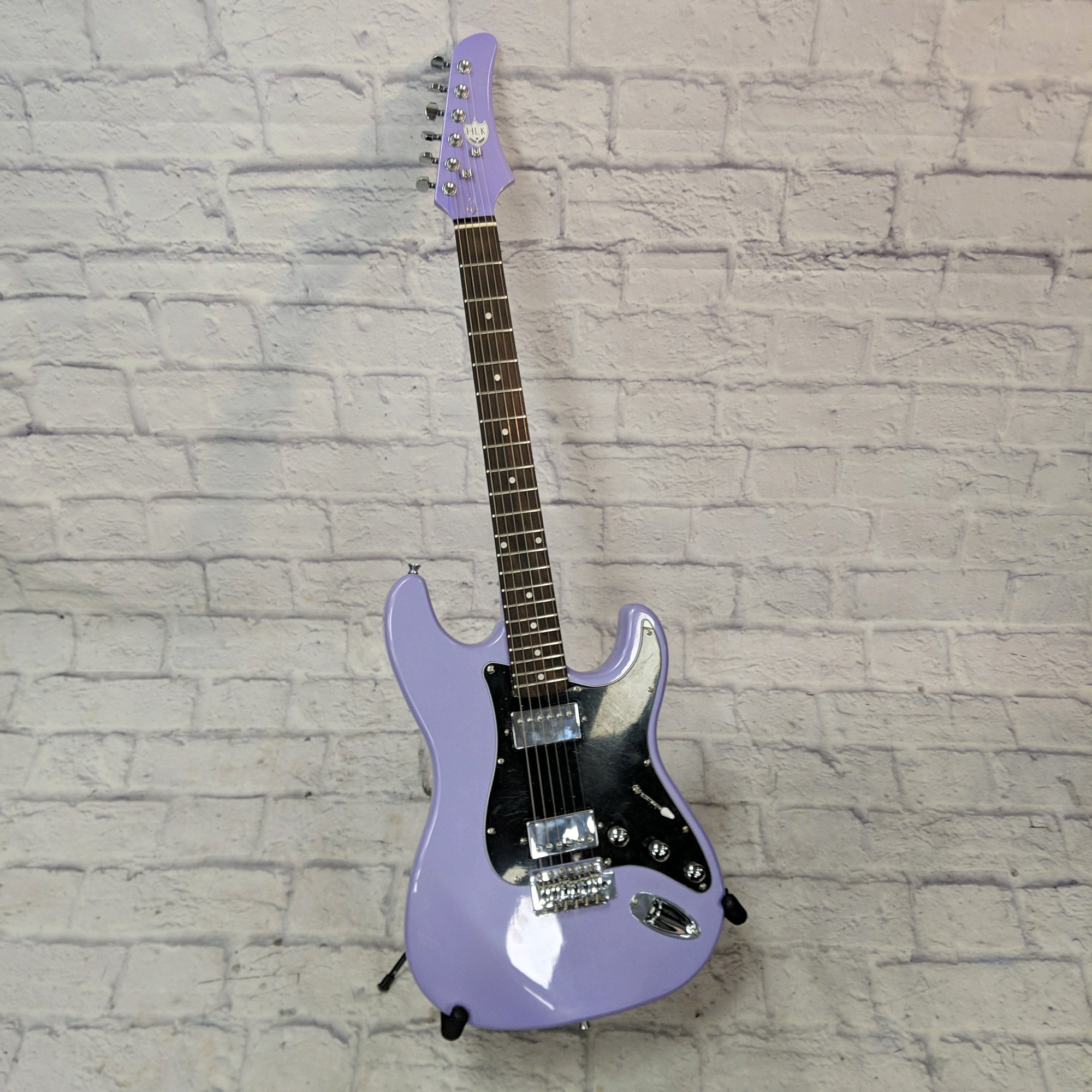Hard Luck Kings Bombshell Strat Style HH Purple Electric Guitar