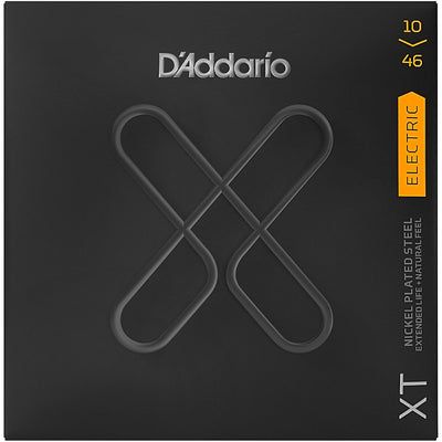 D'Addario XT Nickel Plated Steel 10-46 Electric Guitar Strings