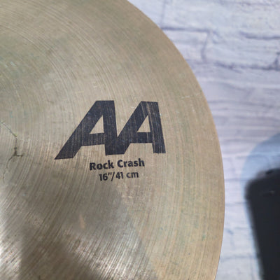 Sabian AA Rock Crash Crash Cymbal