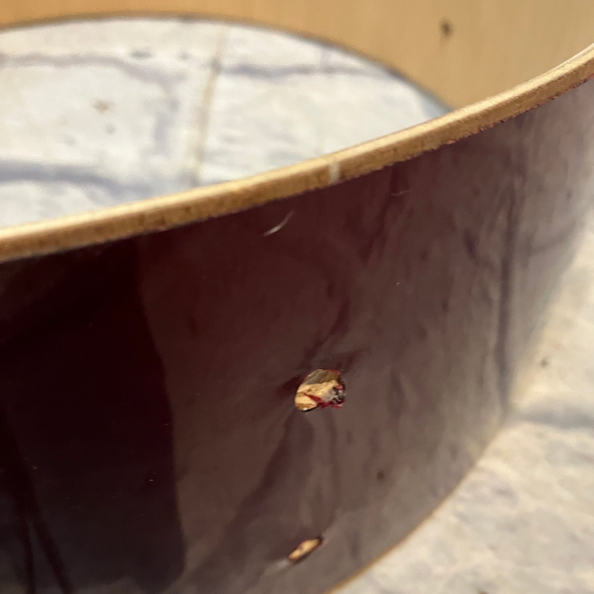 Unknown Red Snare Shell 14" x 5"