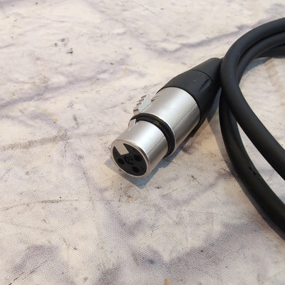 Hosa 3' XLR F to 1/4" TRS M Audio Cable