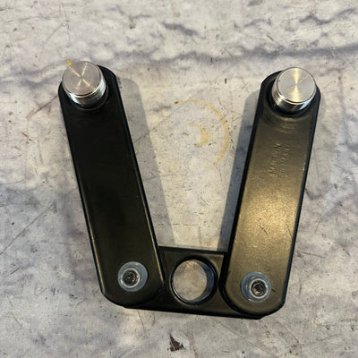 K&M 23510 Adjustable Stereo Microphone Bar Mic Stands (Tiny Clamp)