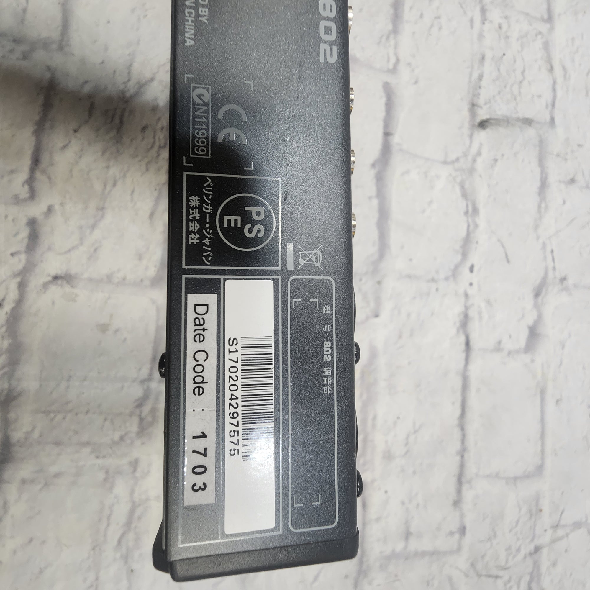Behringer Xenyx 802 8 Channel Mixer