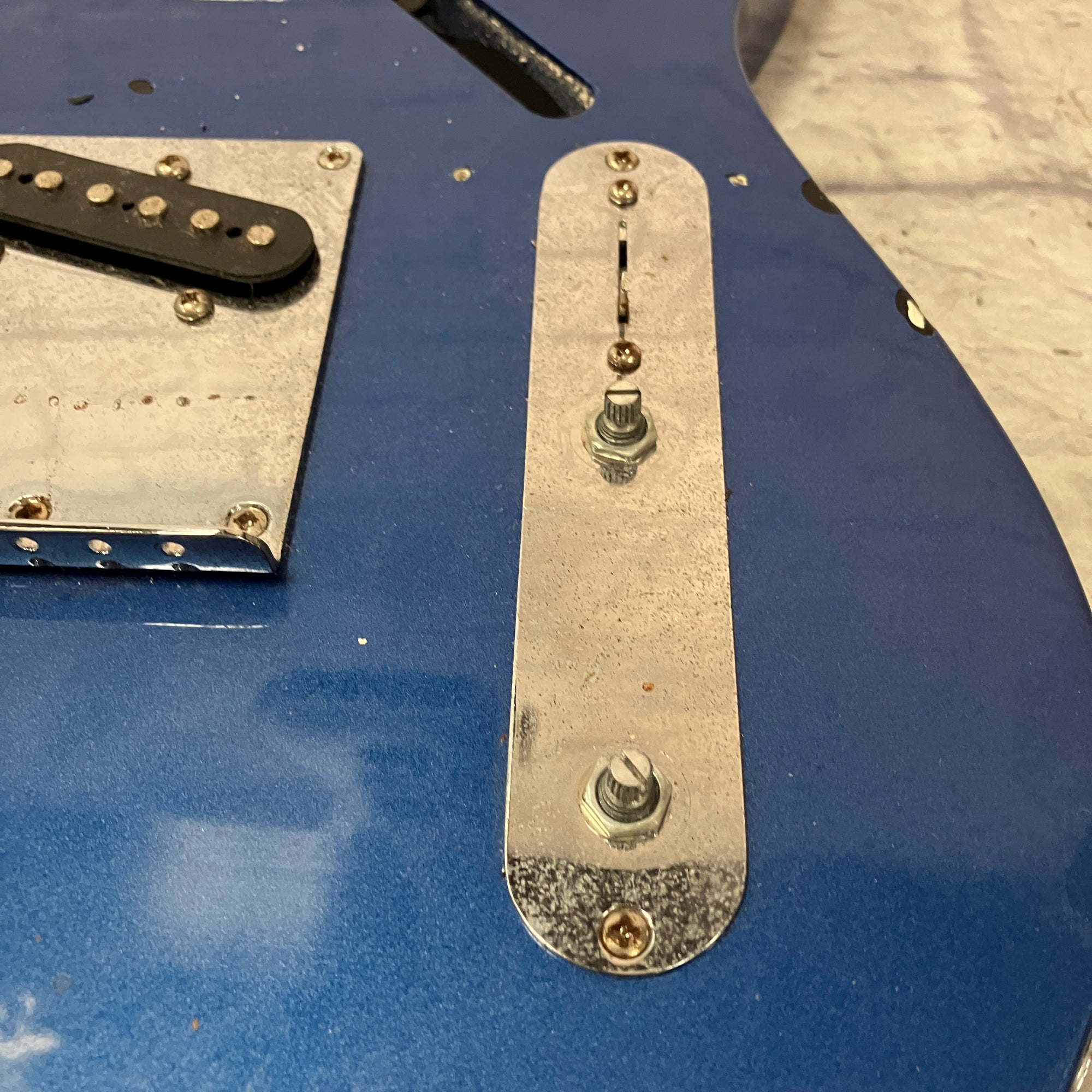 Unknown Blue Telecaster Style Body