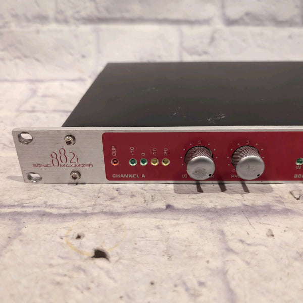 BBE 882i Sonic Maximizer Rack Unit Red - Evolution Music
