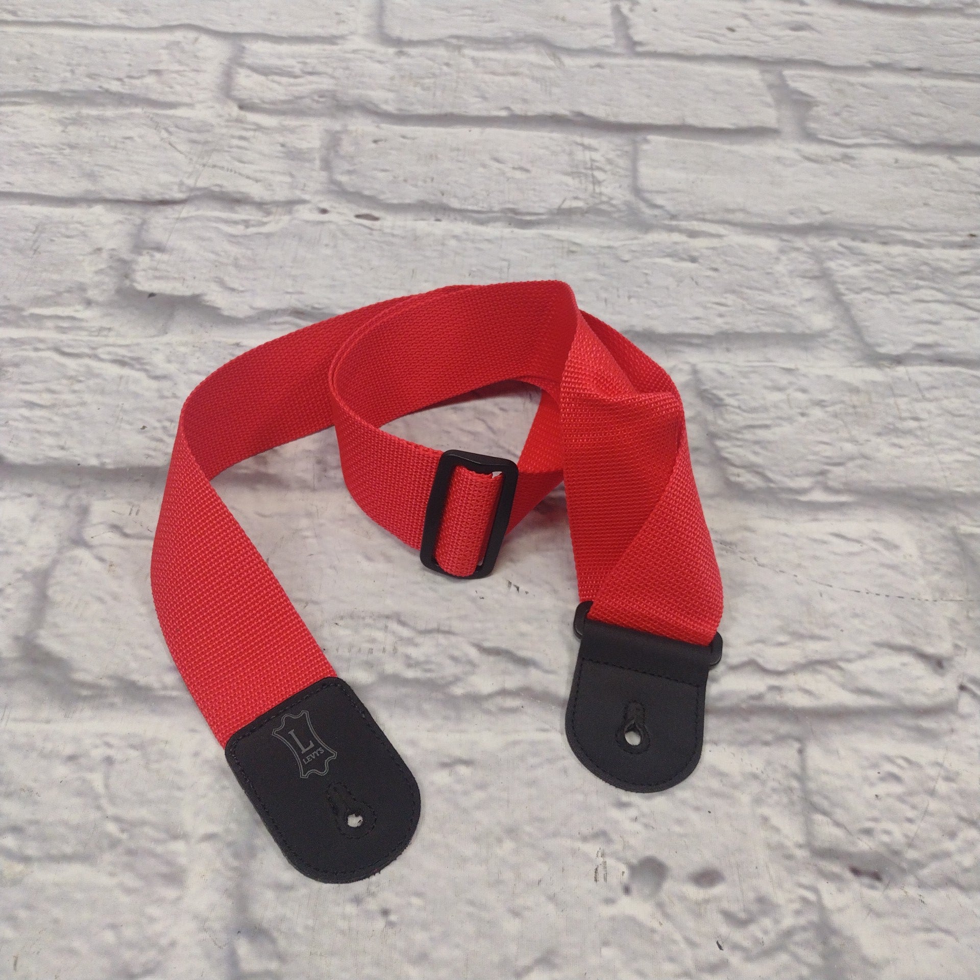 Levy's Red Guitar Strap