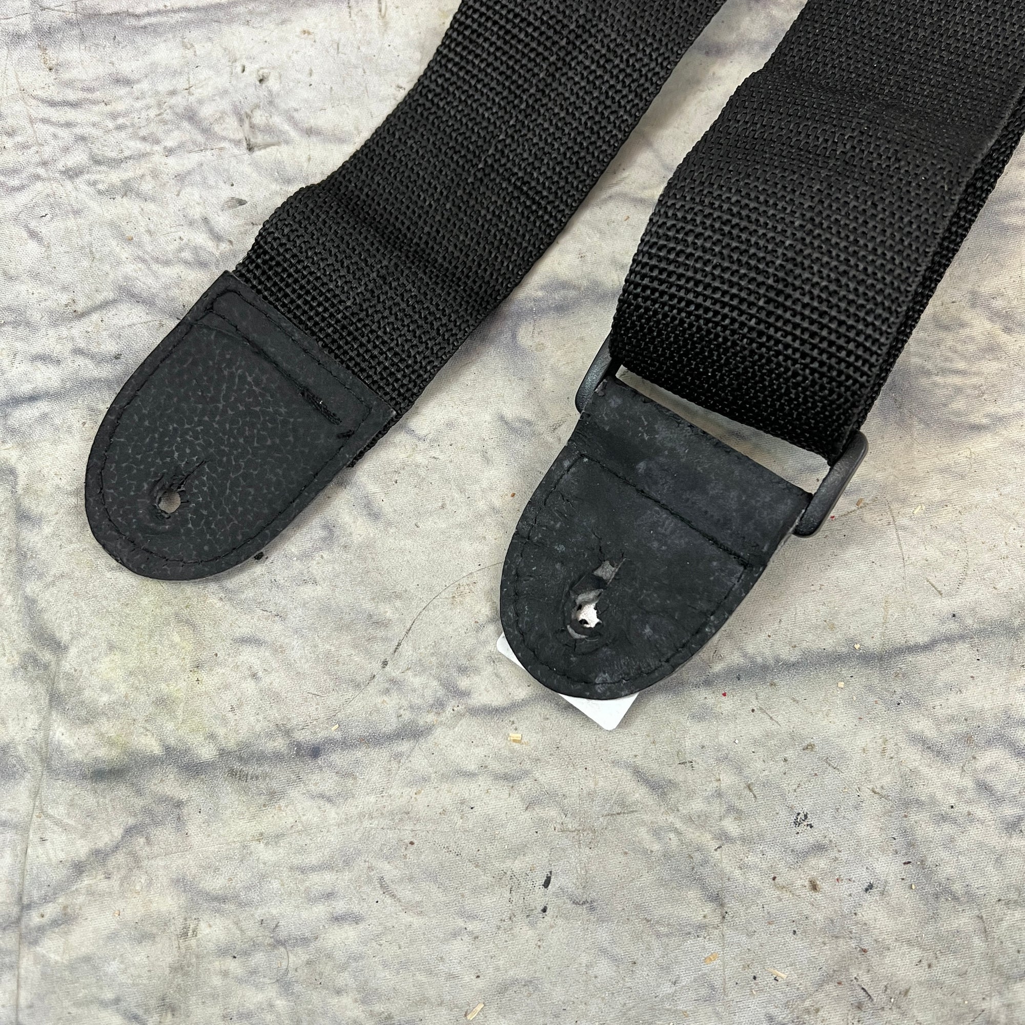 Unknown Black Nylon Guitar Strap