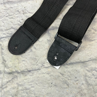 Unknown Black Nylon Guitar Strap