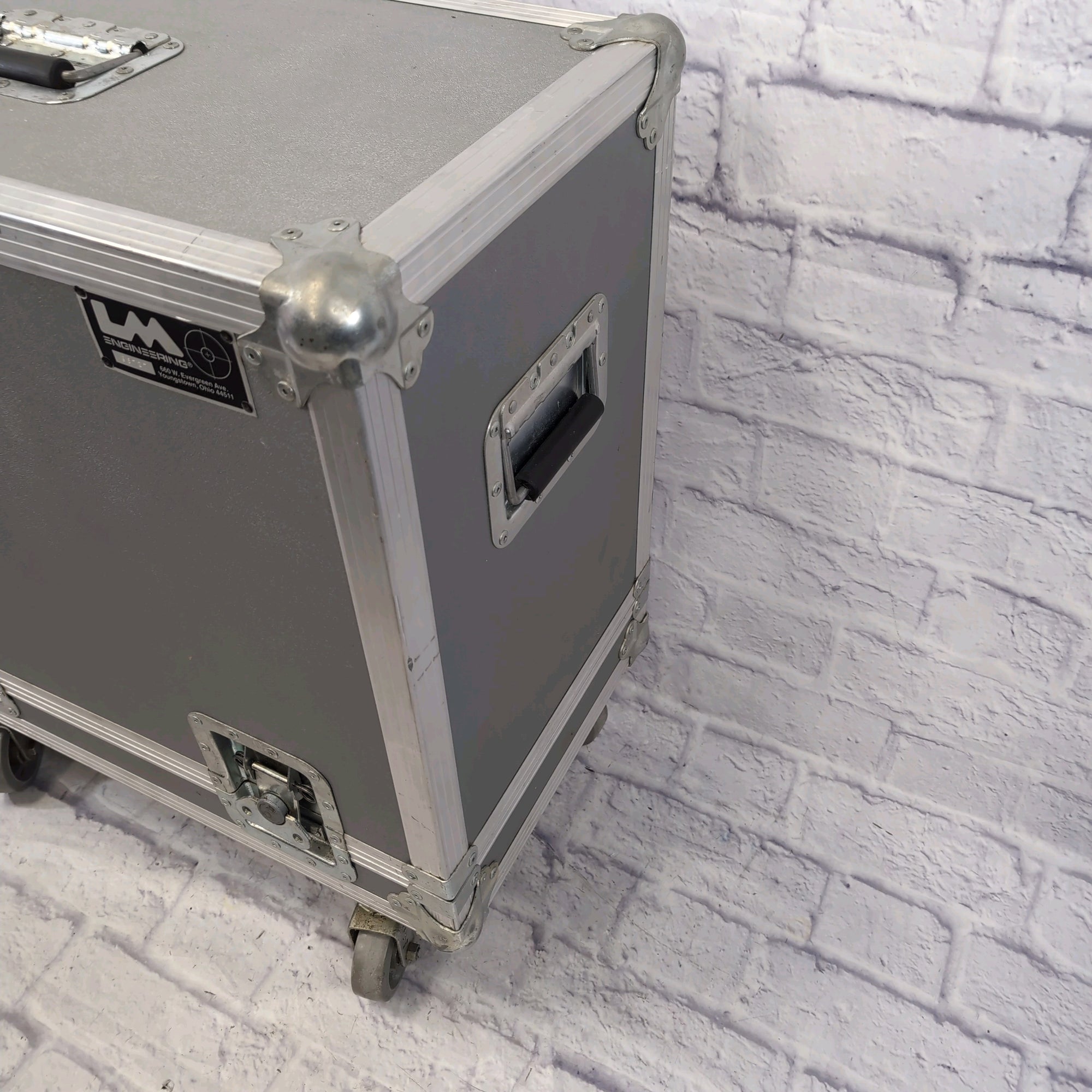 LM Engineering 1x12 Guitar Combo Amp Case with Wheels