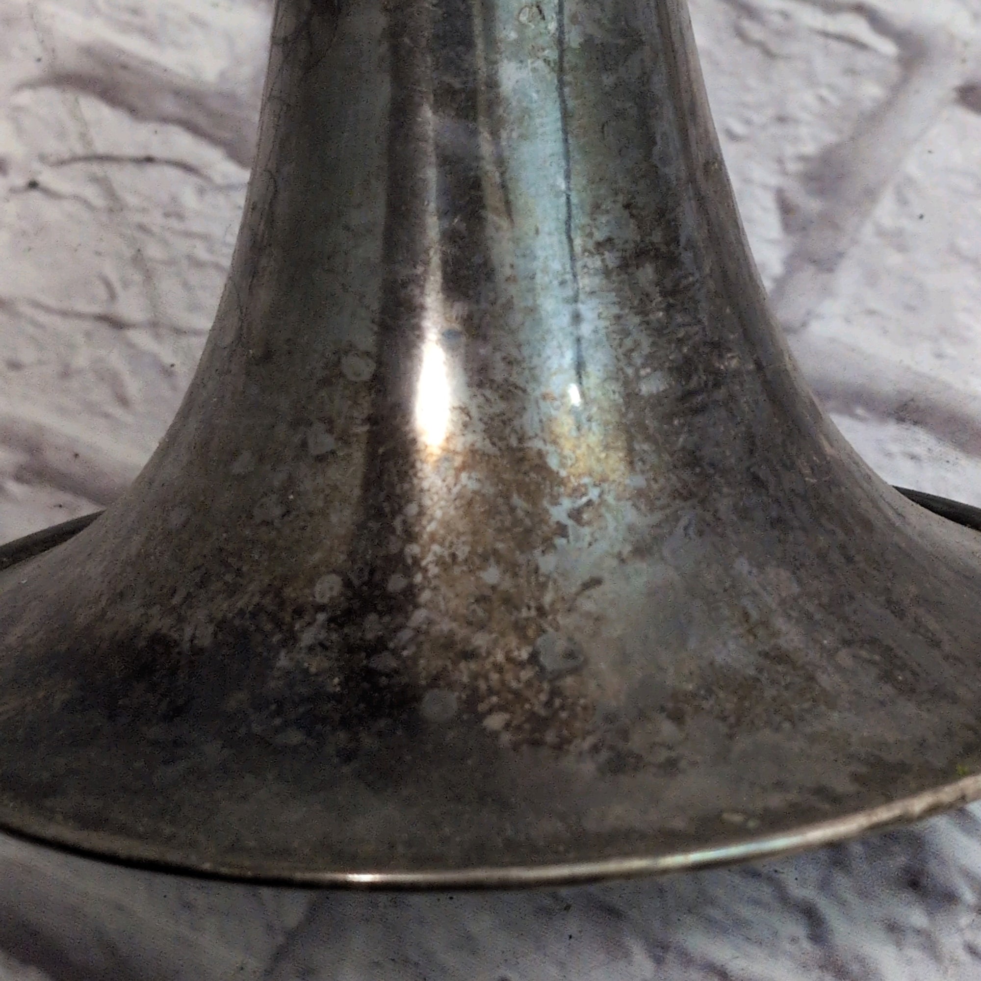 Vintage The Martin Instrument Co. Elkhart Ind. Trombone 1914 Silver