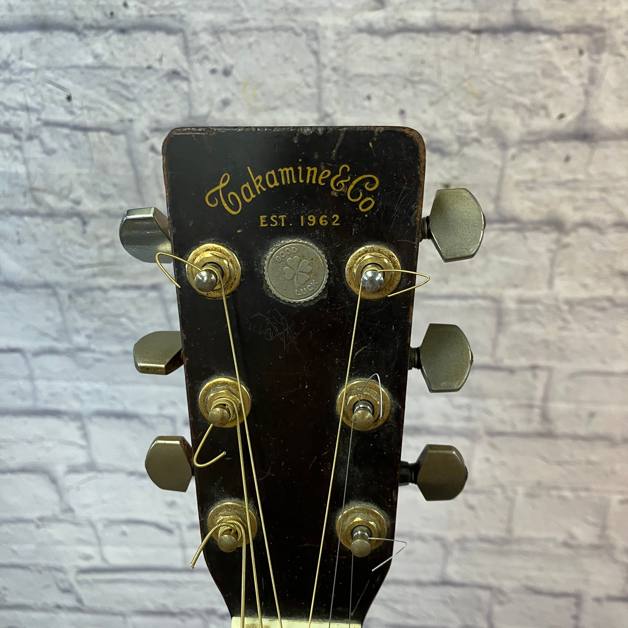 Takamine Vintage E340S Japan Martin Dreadnaught Acoustic Guitar
