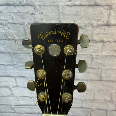 Takamine Vintage E340S Japan Martin Dreadnaught Acoustic Guitar