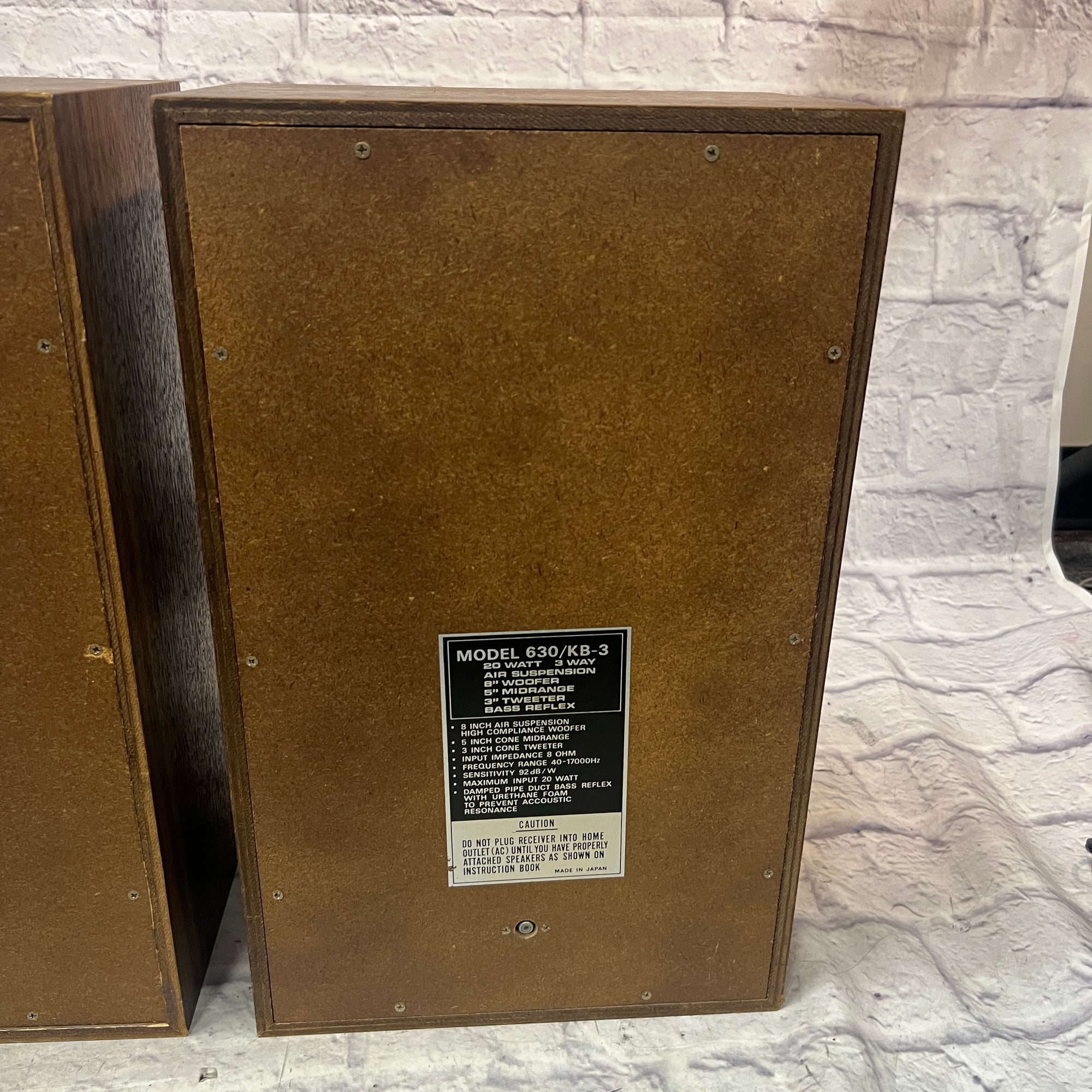 Sound Design 630/ KB3 Speakers Home Audio Speakers