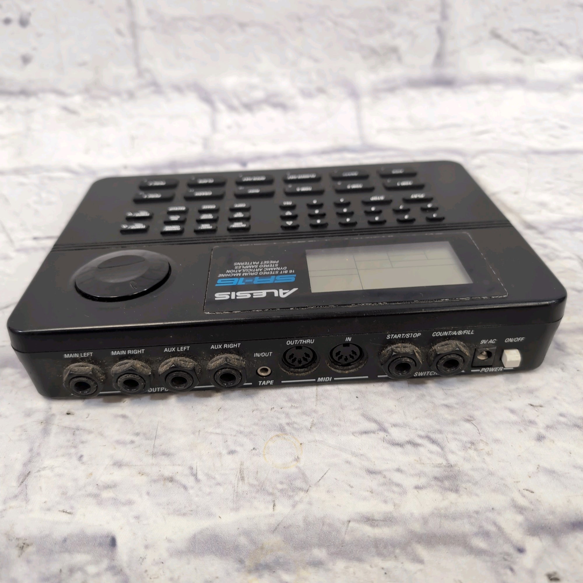 Alesis SR-16 16 Bit Stereo Drum Machine w/ Power Supply