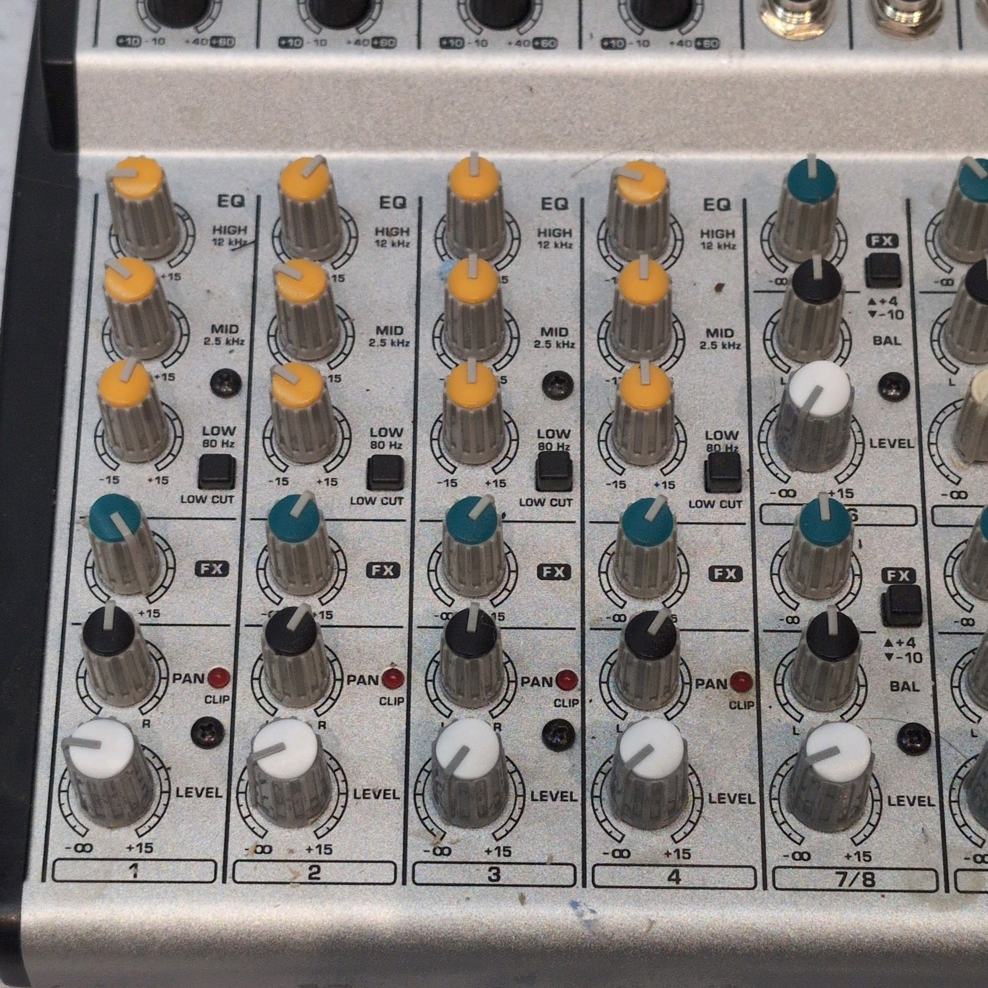 Behringer Eurorack UB1202 Mixer w/ Power Supply