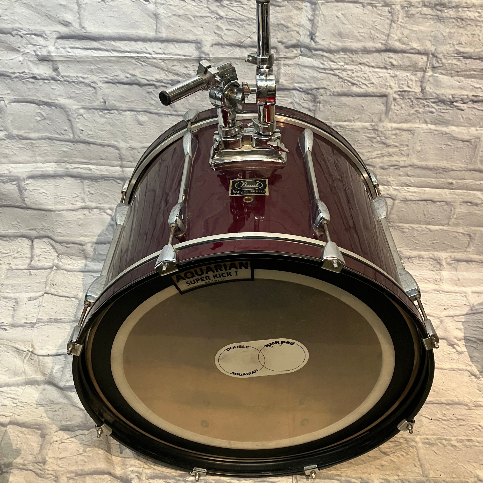 Pearl Export Series Four Piece  Burgundy  Drums