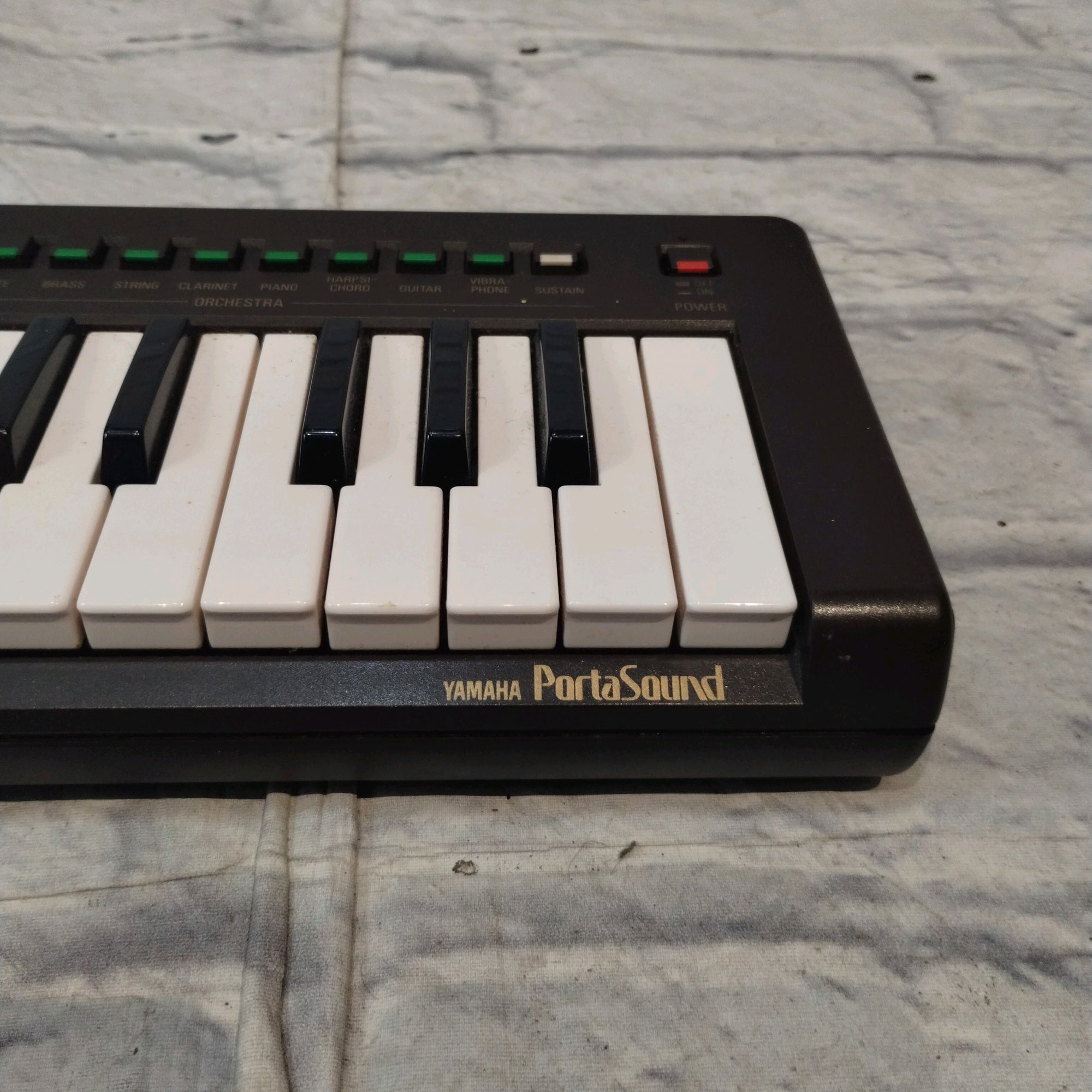 Yamaha PS-3 PortaSound 1980s Synthesizer (Brown) Digital Synth