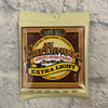 Ernie Ball Earthwood Extra Light 80/20 Bronze Acoustic Guitar Strings 10 - 50