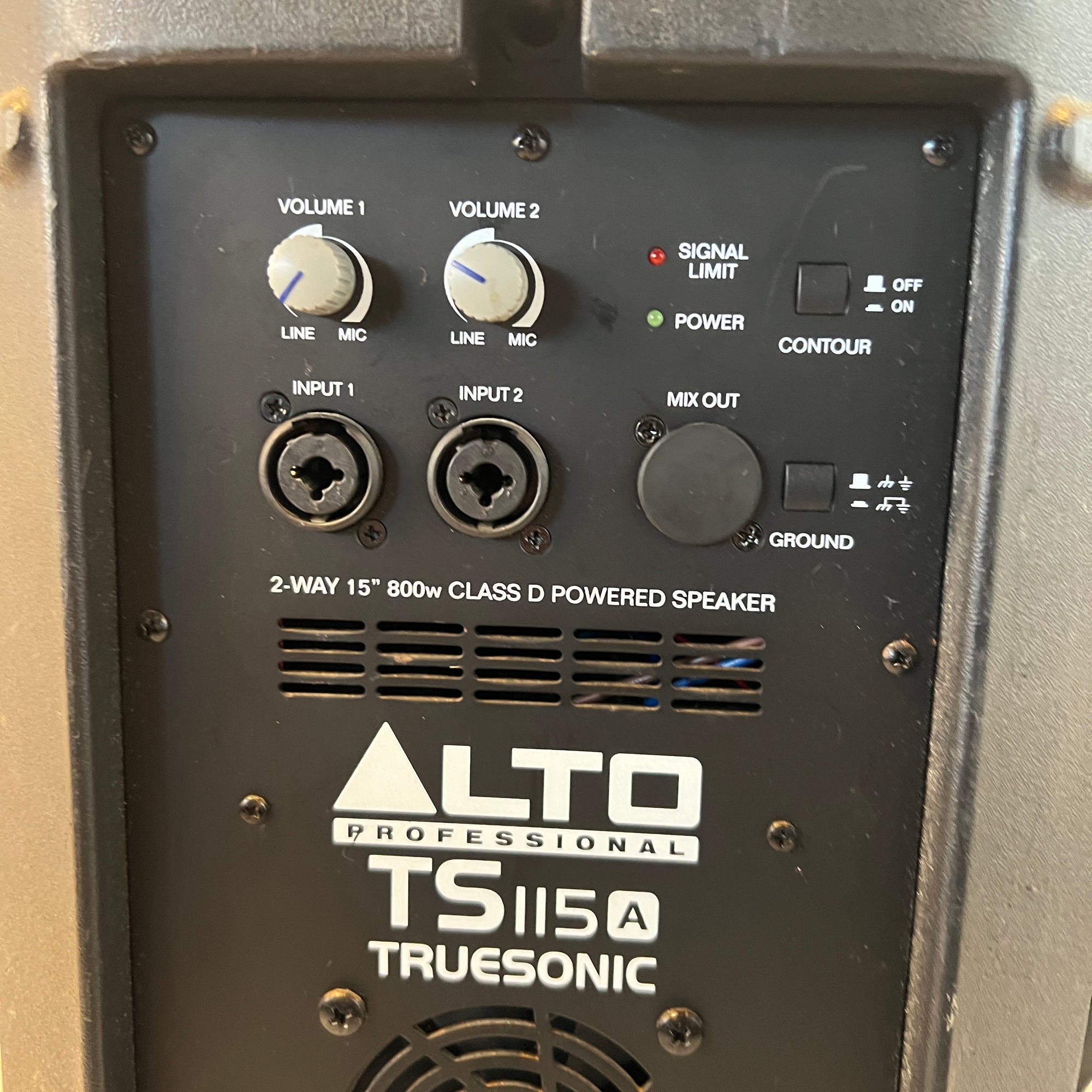 Alto TS115A Powered Speaker NEEDS REPAIR