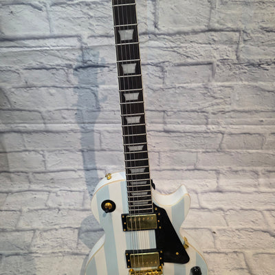 Rafferty Guitars Blue / White LP Style Electric Guitar