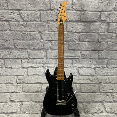 Kingston Strat Electric Guitar Black