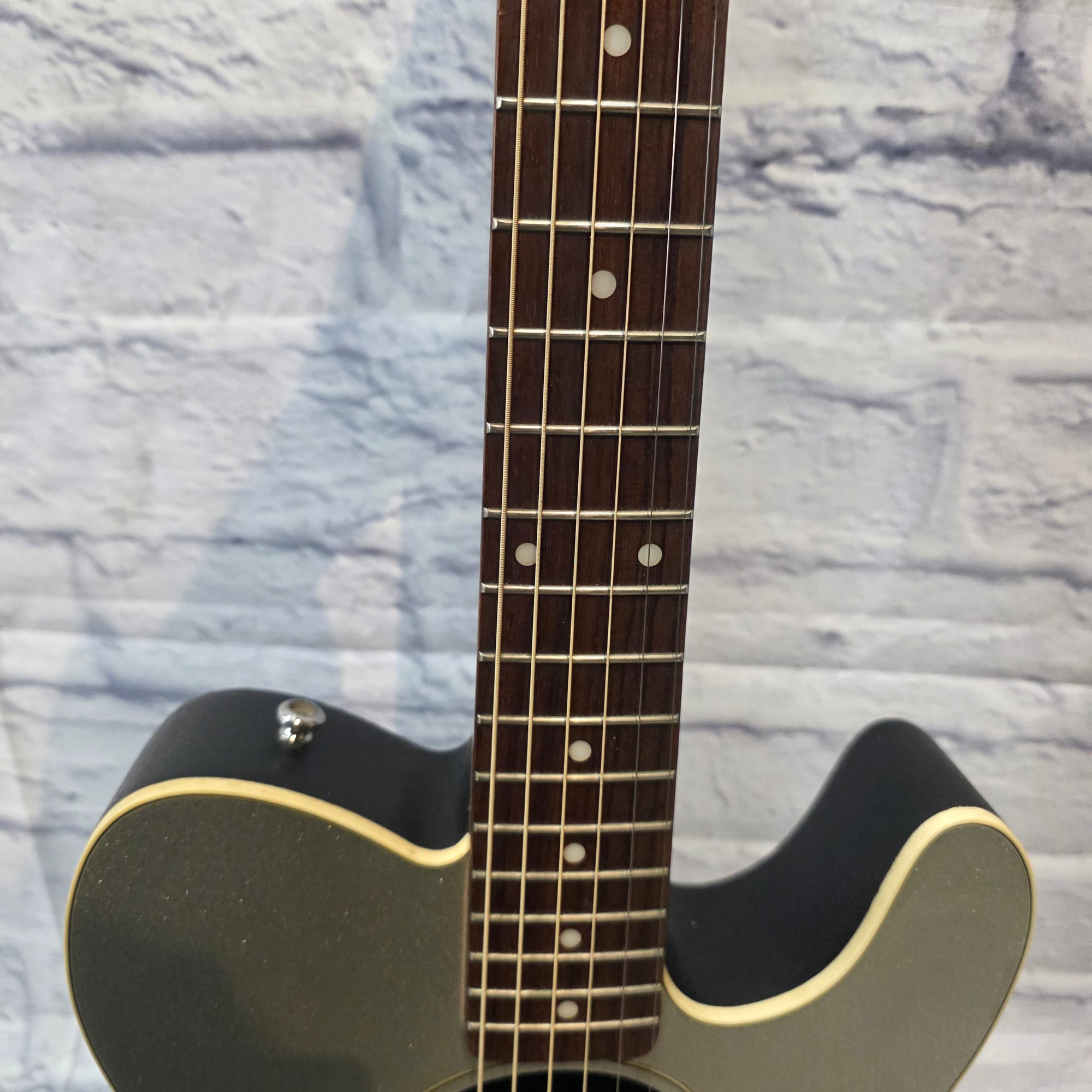 Fender Telecoustic Silver Sparkle Acoustic Guitar