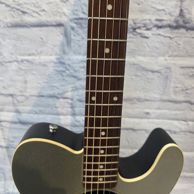 Fender Telecoustic Silver Sparkle Acoustic Guitar