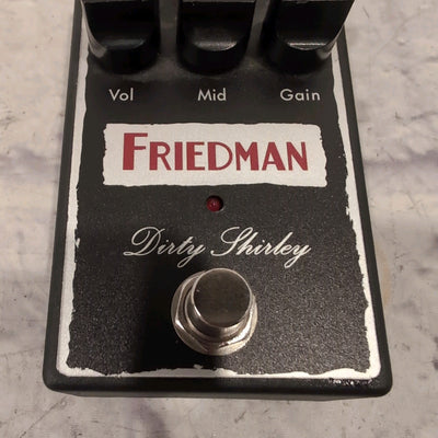 Friedman Dirty Shirley Overdrive Pedal