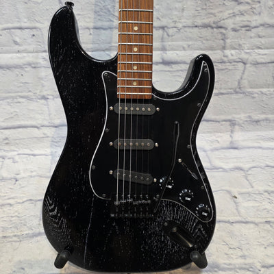 Rafferty Guitars " Storm Rider" Black-Out Strat Electric Guitar