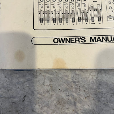 Tascam 488mkII Portastudio Owner's Manual