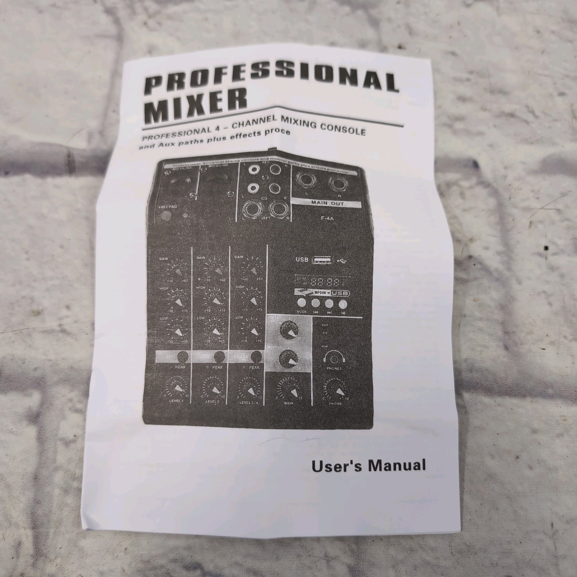 Unknown F-4A Live Mixer
