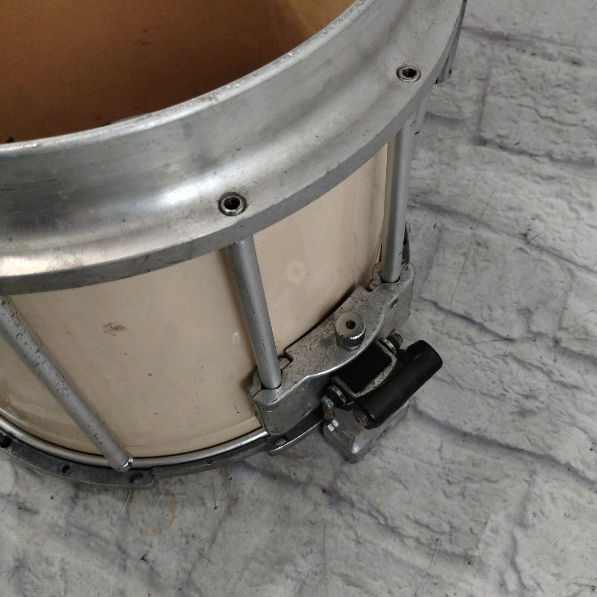 Pearl Ivory Marching Snare AS IS