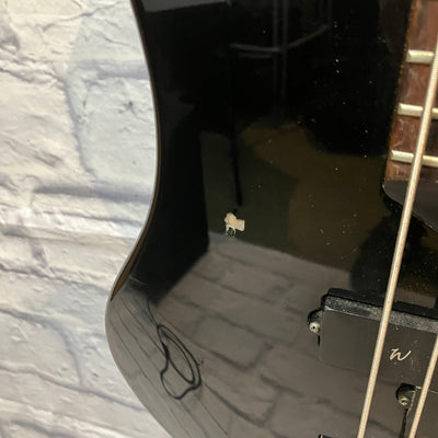 Washburn XB-200 Electric Bass 4 String Bass Guitar - Black