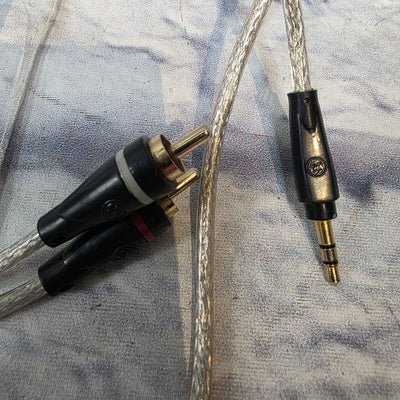 Unknown Three Foot Quarter Inch (Stereo) to RCA Cable