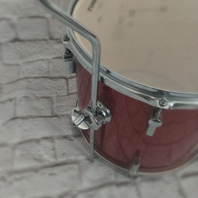 Sonor AQ2 Safari Red Sparkle Drum Kit 10 14 16