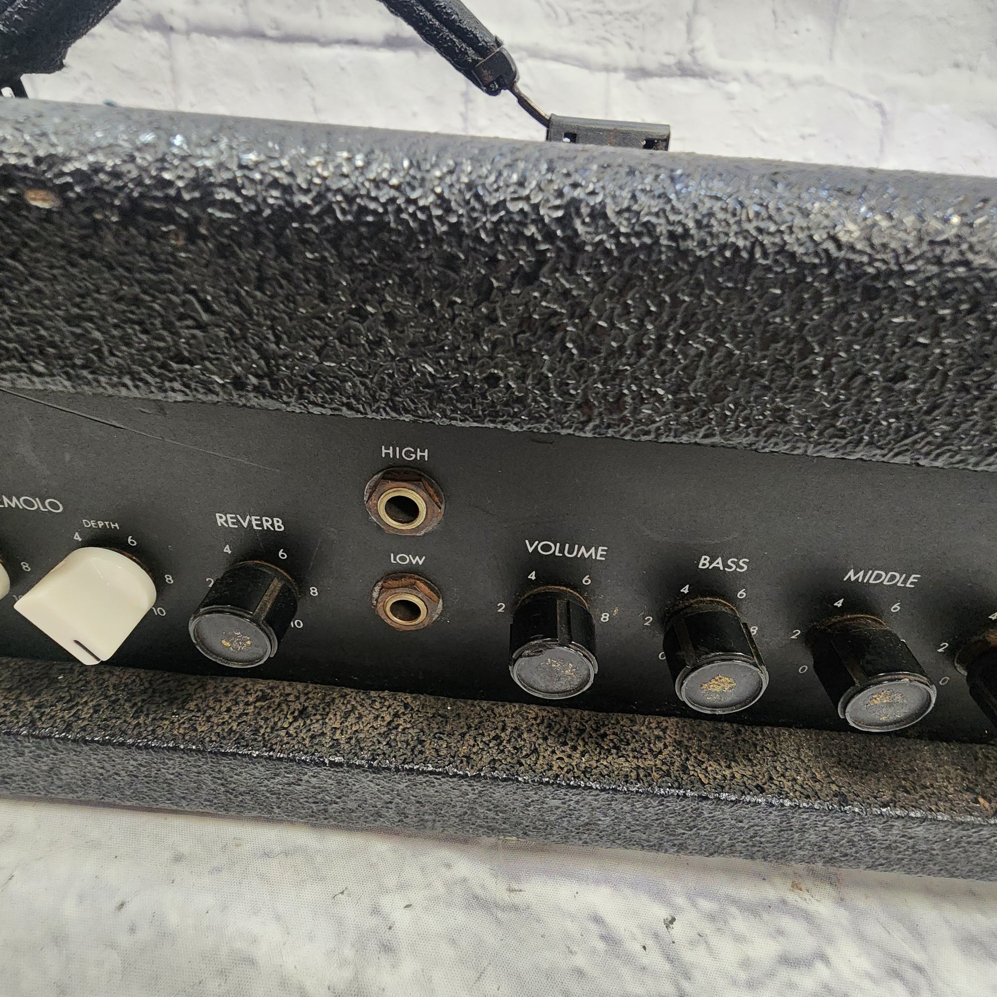 Kustom Lead 3 Guitar Head Reverb Out Guitar Amp Head
