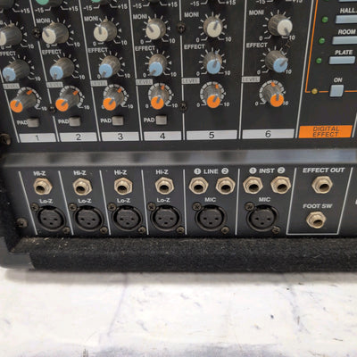 Yamaha EMX660 6 Channel 600 Watt Powered Mixer