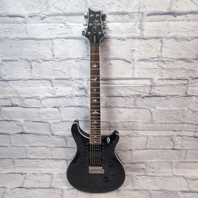 PRS Paul Reed Smith SE Custom 24 Grey Black Electric Guitar w/ Gig Bag