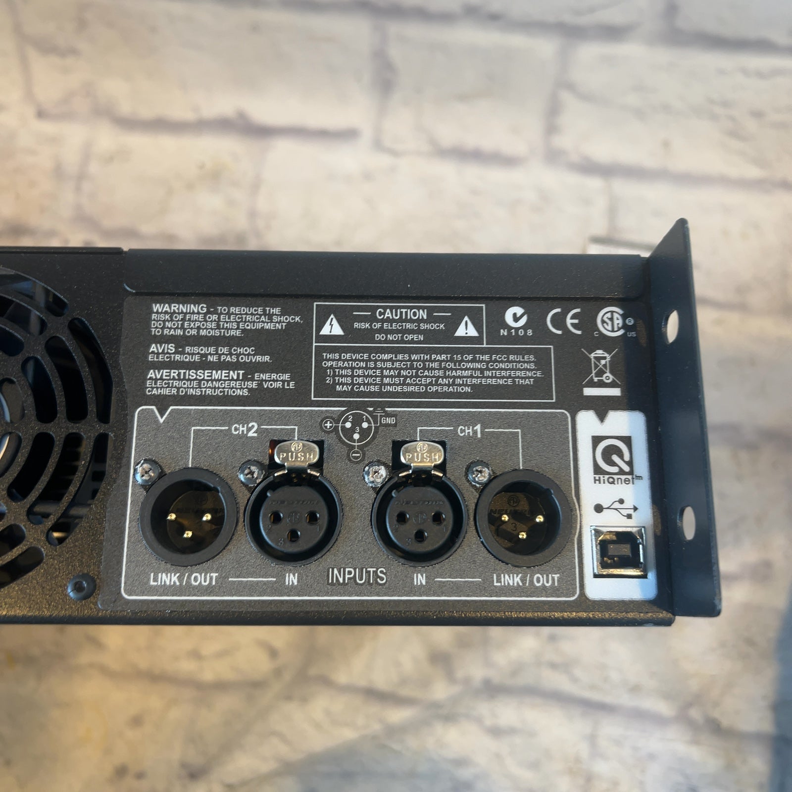Crown XTI2000 Power Amp