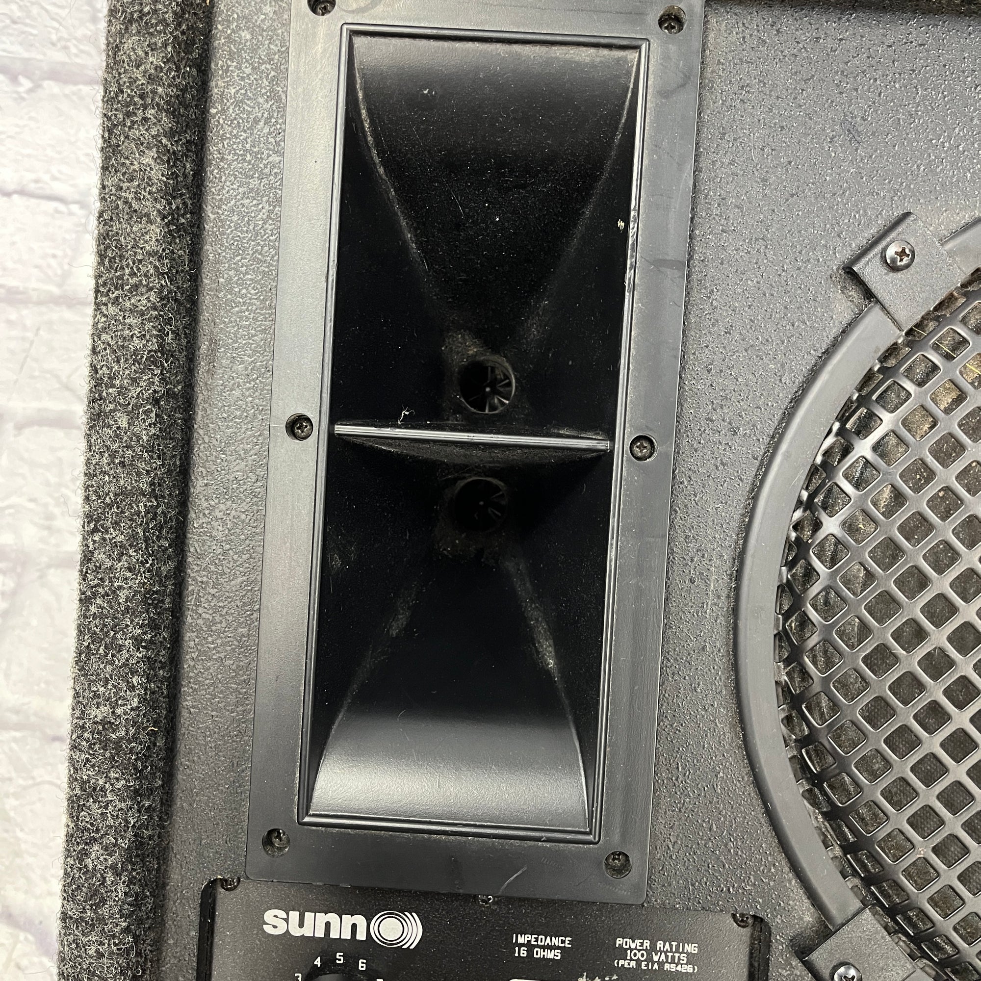 Sunn 1272 Stage Monitor Passive Speaker