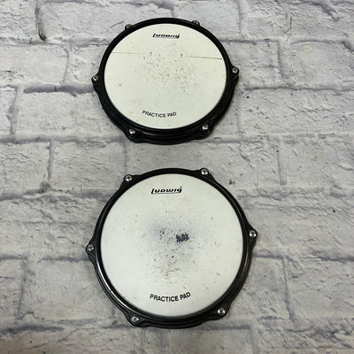 Ludwig 8 Inch Practice Pad Pair  Drum Pad