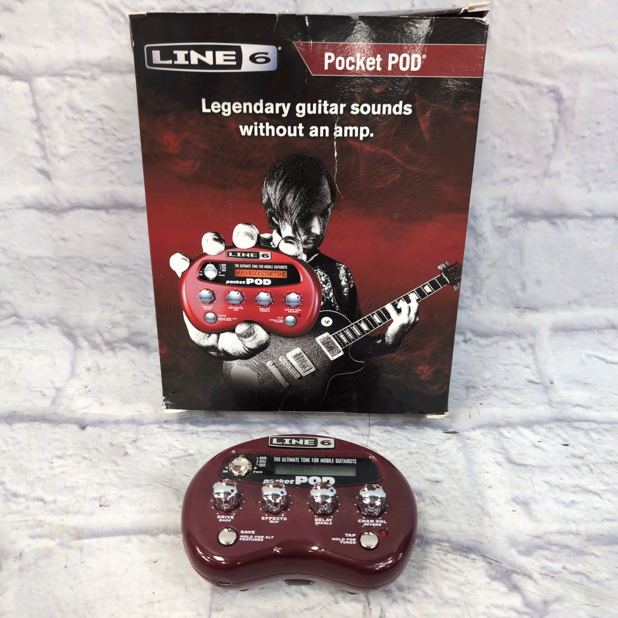 Line 6 Pocket POD Multi-Effect and Amp Modeler